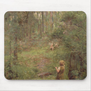 Wat het kleine meisje zag in de Struik, 1904 Muismat