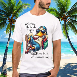 Wat het leven ook naar je T-shirt slingert