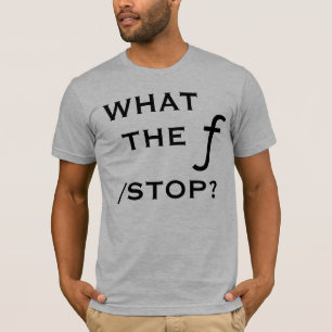 Wat houdt de f op? t-shirt