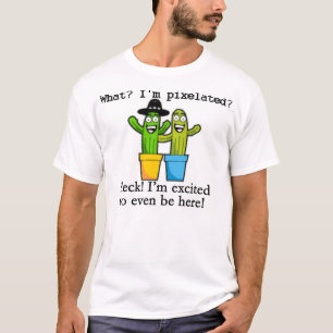 Wat? Ik ben pixelated? T-shirt