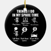 Wat ik doe in mijn reservekast keramisch ornament (Achterkant)