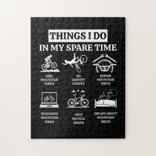 Wat ik doe in mijn vrije tijd - MTB Mountain Bike Legpuzzel