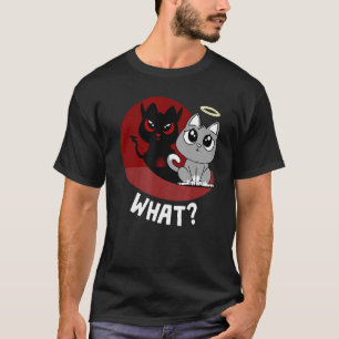 Wat Ik Het Niet Was - Grappige Boze Kat Mooie Katt T-shirt