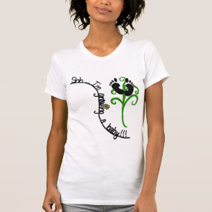 Wat?Ik kweek een baby! T-shirt