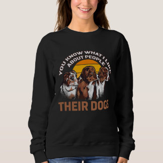 Wat ik leuk vind aan mensen hun honden Schattig Trui