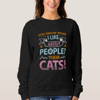 Wat ik leuk vind aan mensen hun katten trui