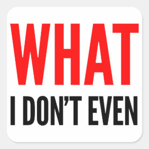 Wat ik niet eens Sticker