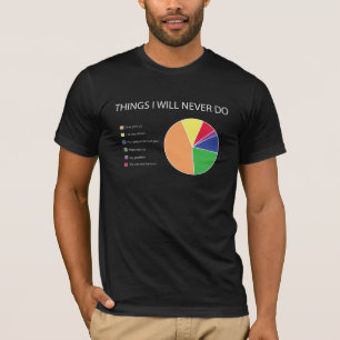 Wat ik nooit zal doen t-shirt
