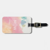 Wat ik zag bij het wachten bagagelabel (Voorkant horizontaal)