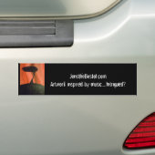 Wat ik zie bumpersticker (Op auto)