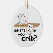 Wat in je Wieg? Keramisch Ornament (Rechts)