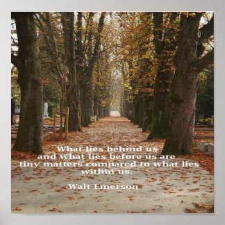 "Wat in ons leeft" Poster