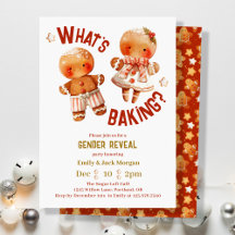 Wat is Baking Christmas Red & White Genderonthulli