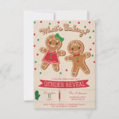 Wat is bakken Geslacht onthullen uitnodiging (Voorkant)