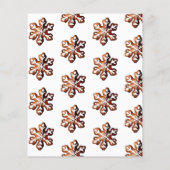 Wat is bakken Kerstmis geslacht onthullen uitnodig (Achterkant)