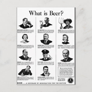 Wat is Beer? Briefkaart