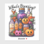 "Wat is Brouwen?" Potion Ingrediënten Sticker (Vel)