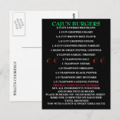 Wat is Cooking? Ontvang- en postkaart (Voorkant / Achterkant)