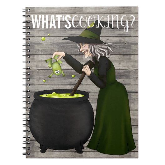 Wat is Cooking Witch? Notitieboek (Voorkant)