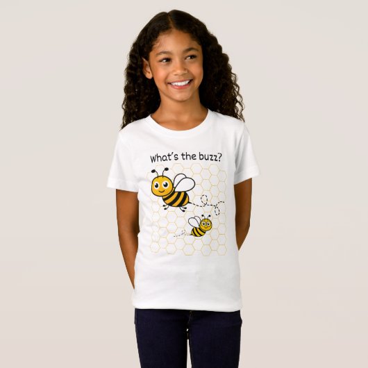 Wat is de buzz? t-shirt (Voorkant volledig)