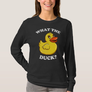 Wat is de Duck Yellow Rubber Duck Quack T-shirt