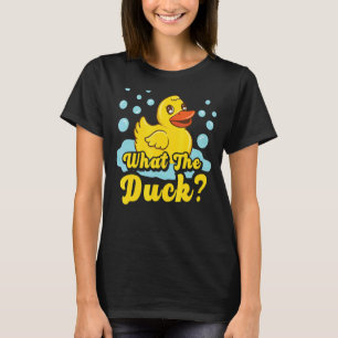 Wat is de Duck Yellow Rubber Ducky Quack? T-shirt