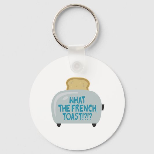 wat is de franse toast ? sleutelhanger (Voorkant)