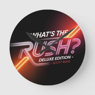 Wat is de haast? Deluxe Edition Hoesje Art Ronde Klok