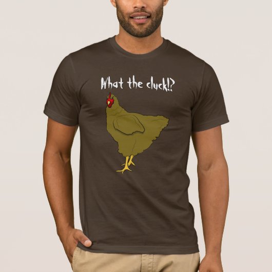 Wat is de klap? Chicken T-Shirt (Voorkant)