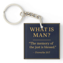 WAT IS DE MENS – Bro Scott Memorial Acryl Sleutelh