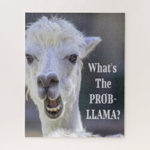 Wat is de Prob-Llama? Cute Funny LLAMA Legpuzzel
