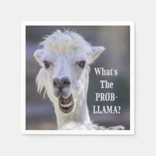 Wat is de Prob-Llama? Cute Funny LLAMA Servet