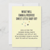 Wat is de Scoop Ice Cream Gender Reveal Kaart (Achterkant)