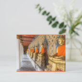 Wat is de tempel van Dawn Bangkok Thailand Briefkaart (Staand voorkant)