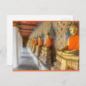 Wat is de tempel van Dawn Bangkok Thailand Briefkaart (Voorkant / Achterkant)