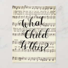 Wat is dit kind? briefkaart