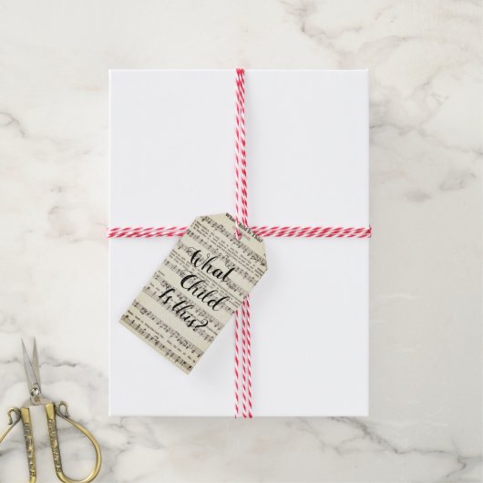 Wat is dit kind? cadeaulabel (Met Touw)