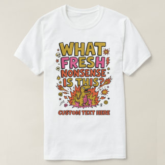 Wat is dit voor onzin met deze dinosaurus t-shirt