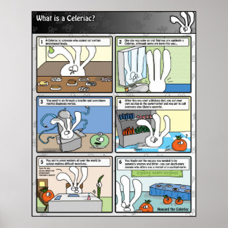 Wat is een Celeriac? Poster