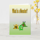 Wat is een Monster? Kaart (Gele Bloem)