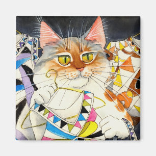 Wat is een nieuwe Pucci-cat? magneet