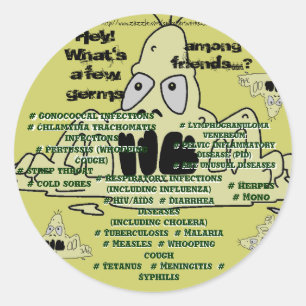 Wat is een paar KIEMEN onder vrienden..?? Sticker