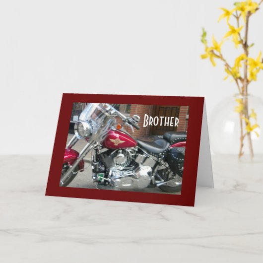 WAT IS EEN RIDE DAT HET BROTHER VADERDAG KAART IS (Gele Bloem)