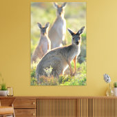 WAT IS ER! 32x48 Canvas Afdruk (Insitu (Woonkamer))