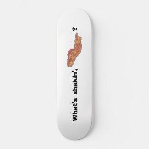 Wat is er aan de hand Bacon Skateboard Grappig