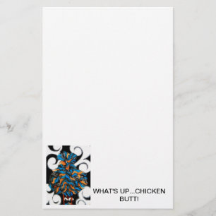 Wat is er aan de hand? briefpapier