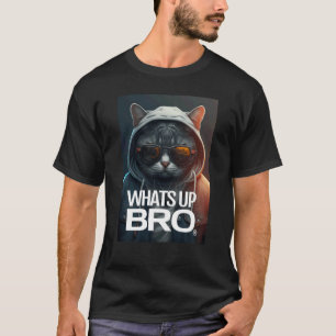 WAT IS ER BRO Kat Clubbing Fashion Streetwear T-shirt