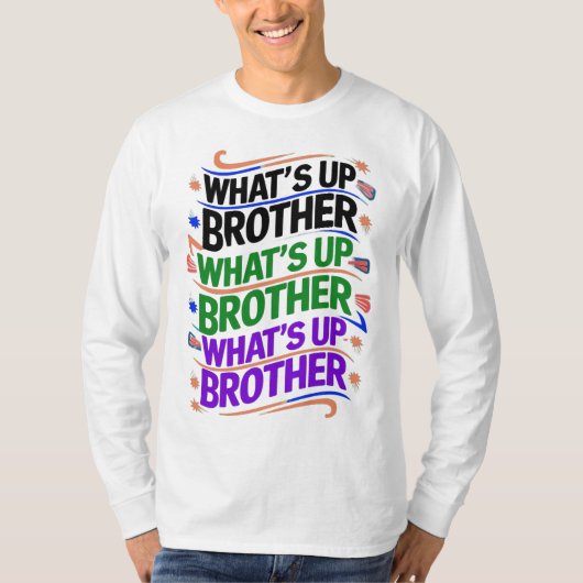 wat is er broeder (D) T-shirt (Voorkant)