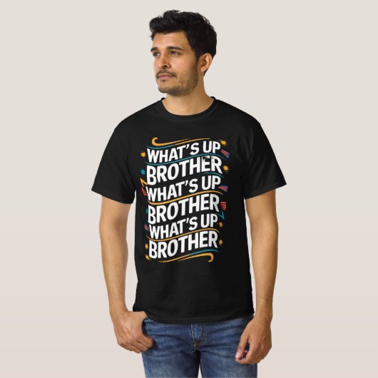 wat is er broeder (D) T-shirt (Voorkant volledig)