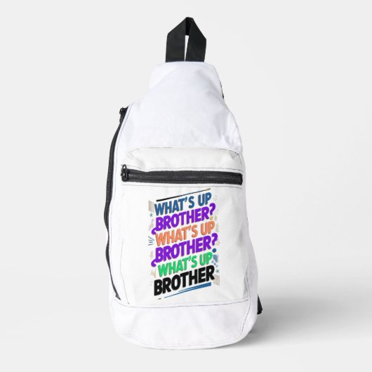 wat is er broeder (E) Sling Bag (Voorkant)